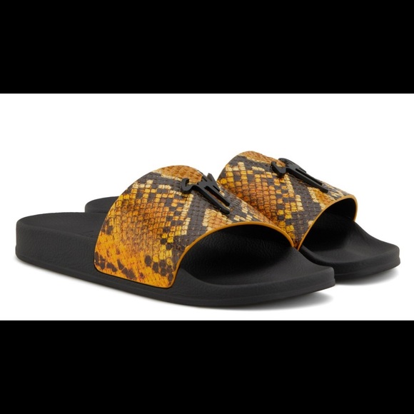 giuseppe zanotti BNIB mens python leather sandals - Picture 3 of 5